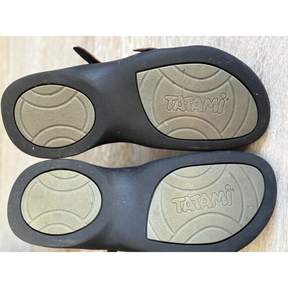 Tatami by Birkenstock Sandal Shoe Womens EUR 39 US 8 Cognac Strappy Open Toe - Picture 7 of 10